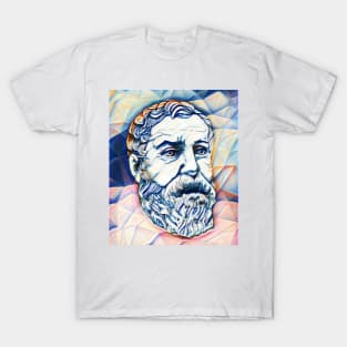 Hero of Alexandria Portrait | Hero of Alexandria Artwork 12 T-Shirt